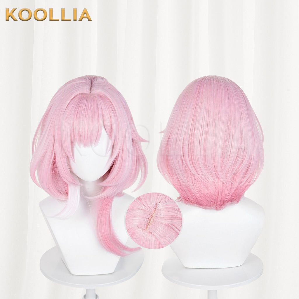 Honkai: Star Rail Cyrene Long/Short Mix Hair Basic Wig