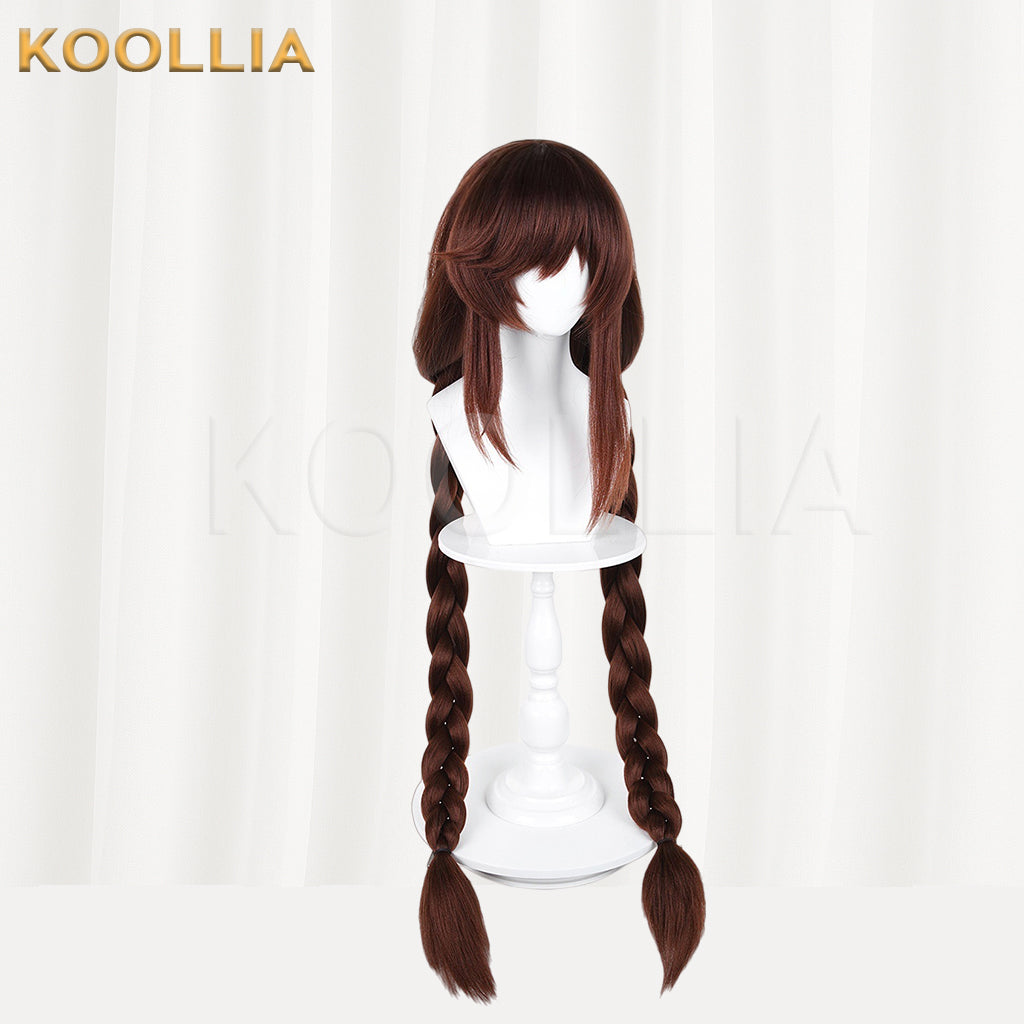 Honor of Kings Da Qiao Long Brown Hair Basic Wig