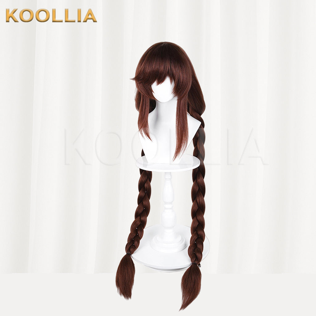Honor of Kings Da Qiao Long Brown Hair Basic Wig