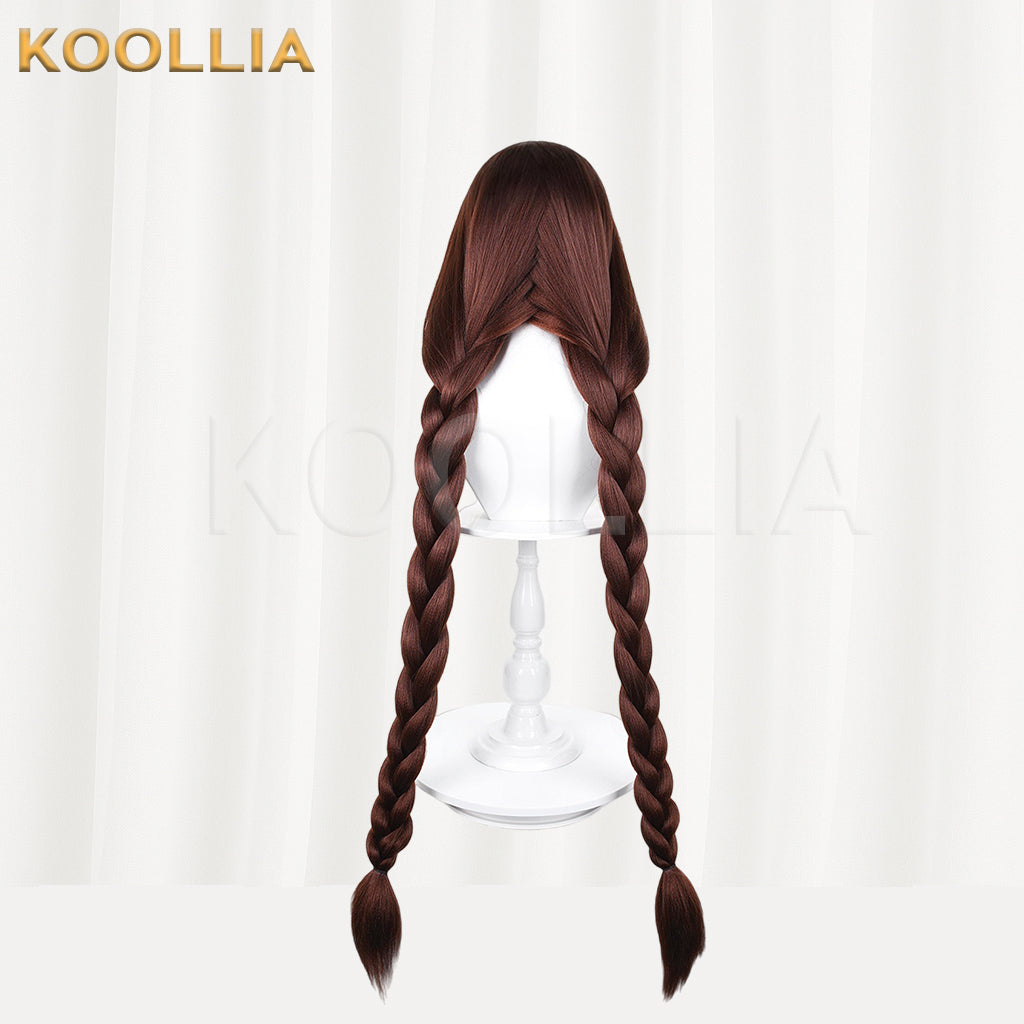 Honor of Kings Da Qiao Long Brown Hair Basic Wig