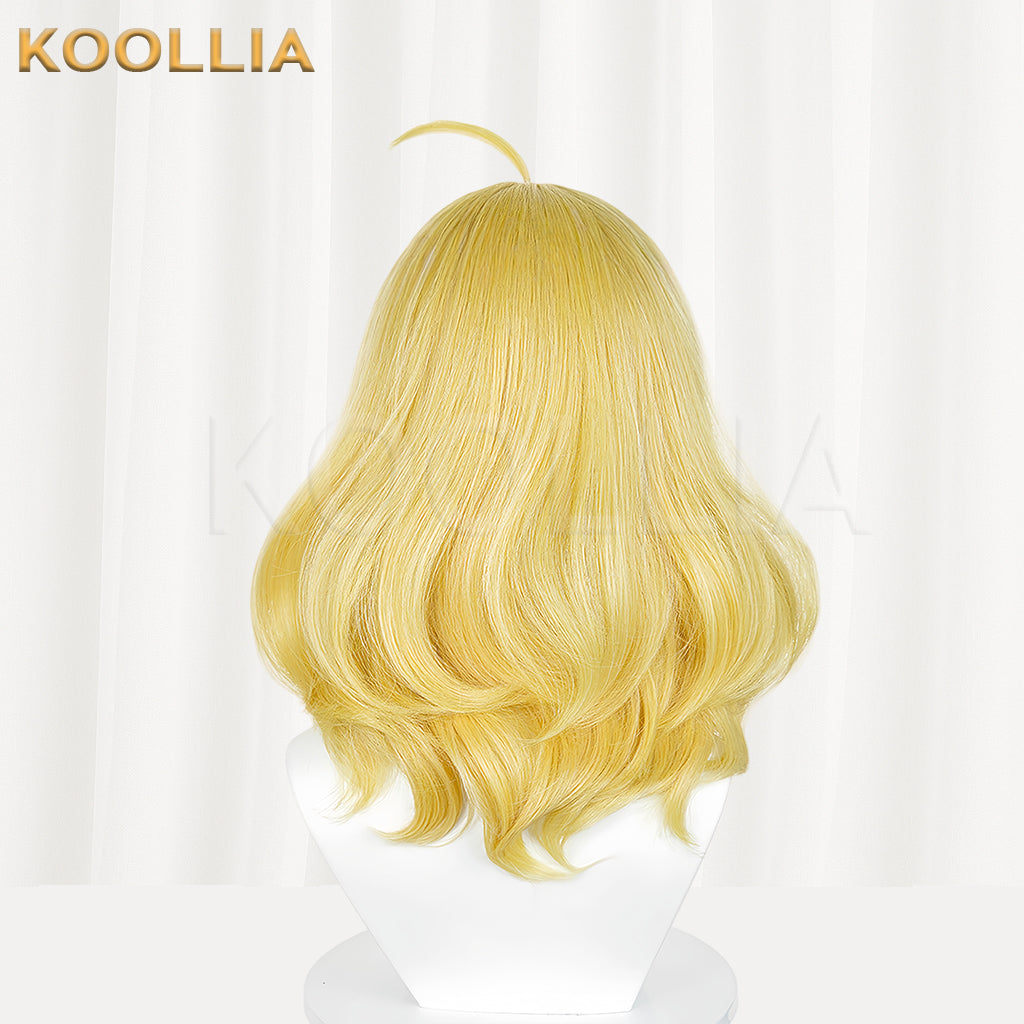 Honor of Kings Daji Short Golden Yellow Hair Basic Wig