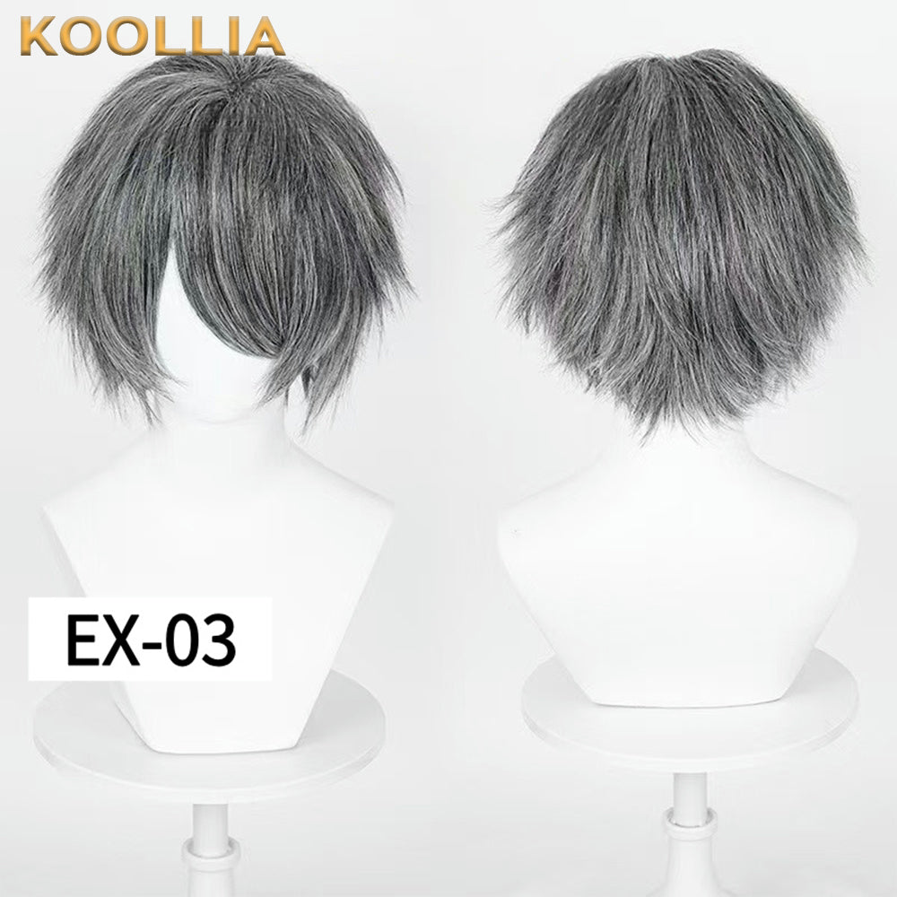 All-purpose 30cm High Temperature Basic Wig(Fluffed-Top)
