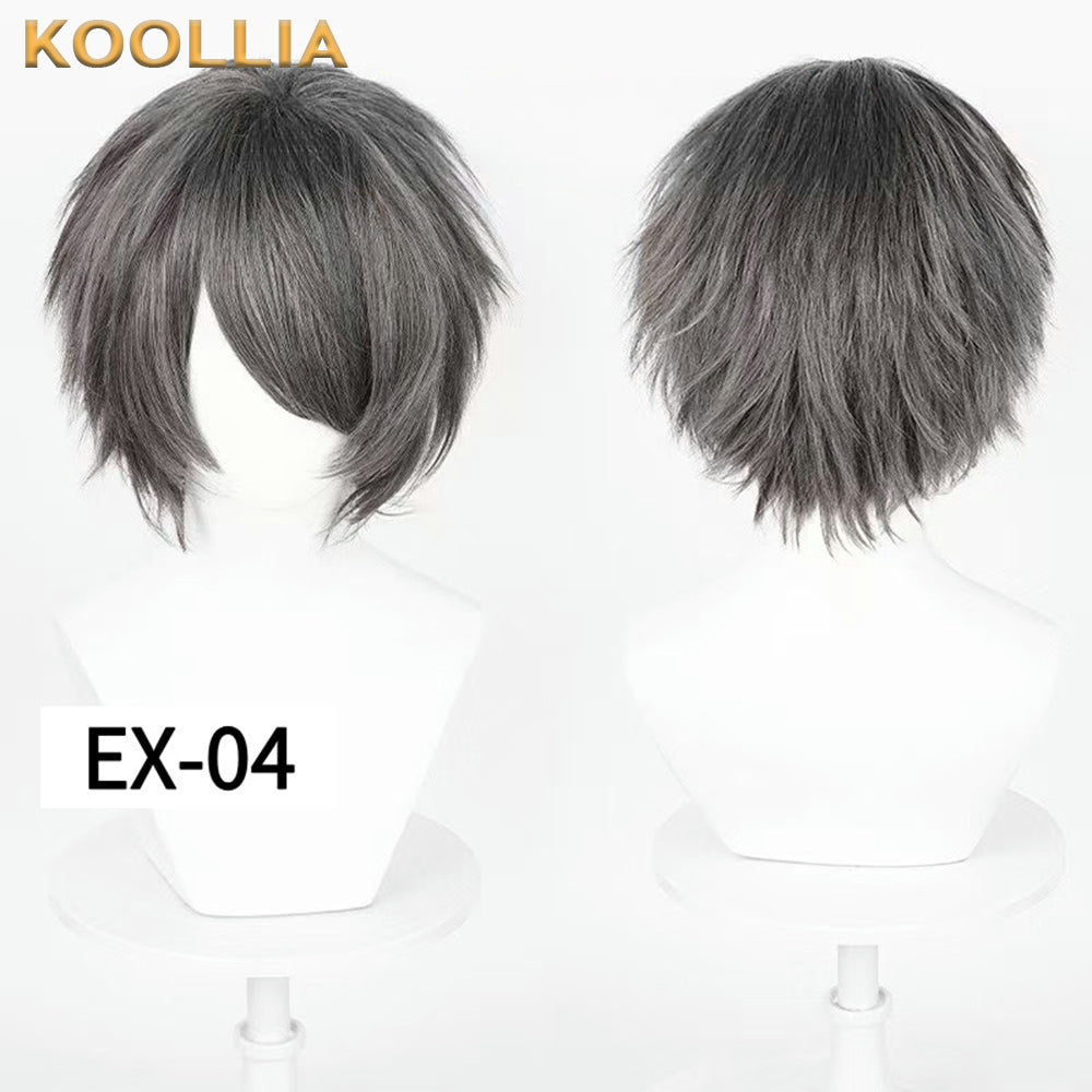All-purpose 30cm High Temperature Basic Wig(Fluffed-Top)