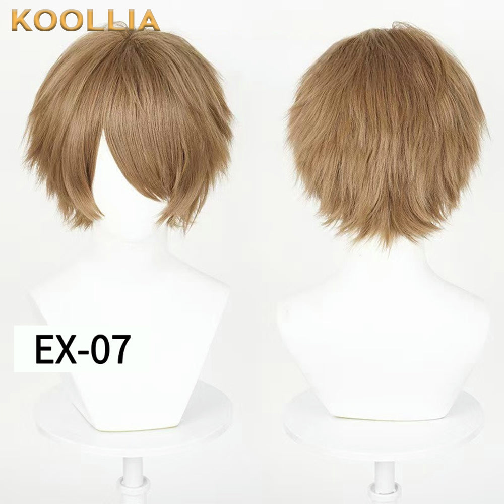 All-purpose 30cm High Temperature Basic Wig(Fluffed-Top)