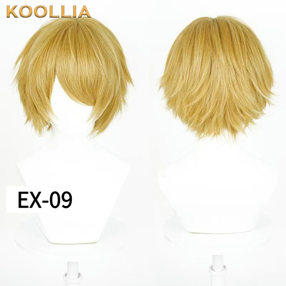 All-purpose 30cm High Temperature Basic Wig(Fluffed-Top)