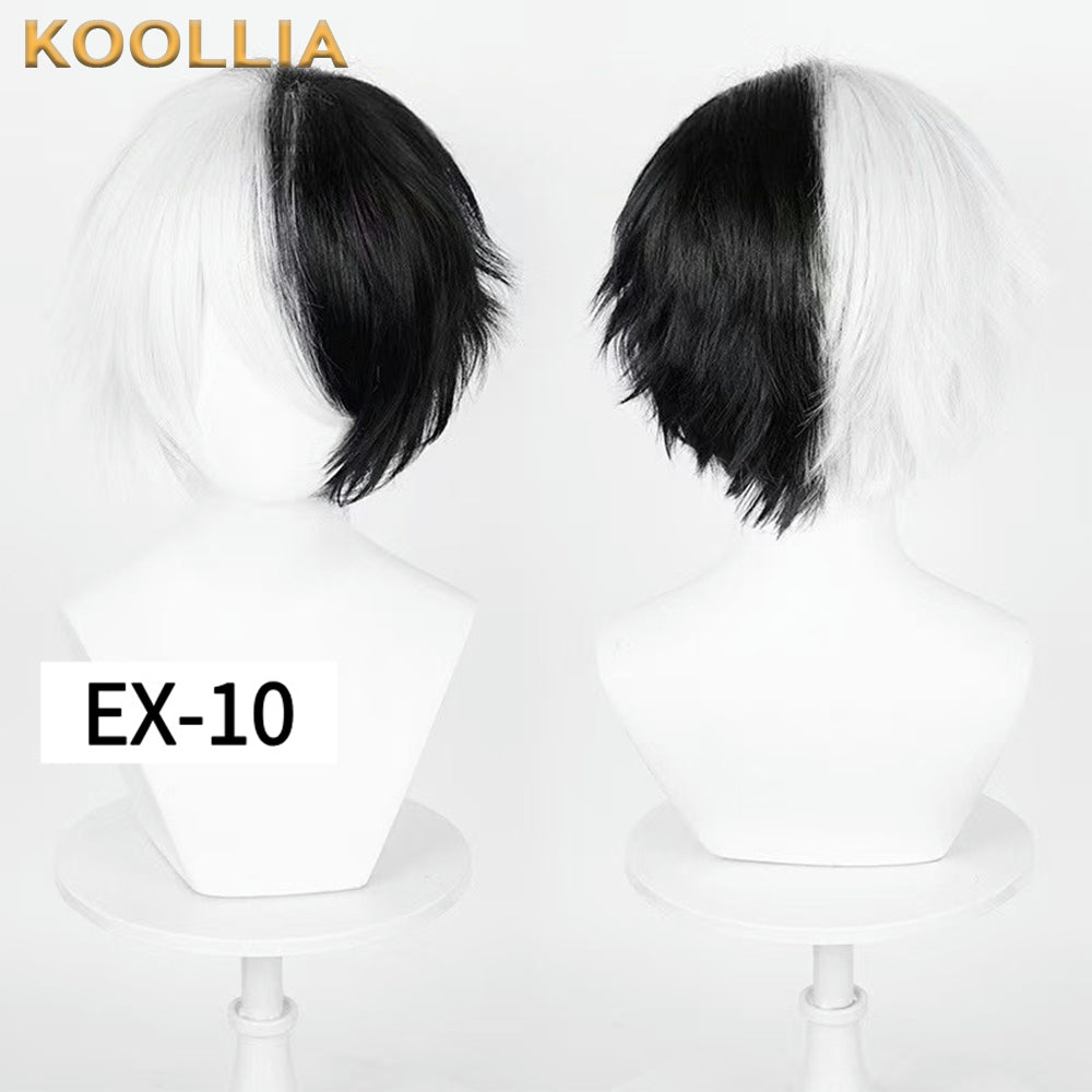 All-purpose 30cm High Temperature Basic Wig(Fluffed-Top)