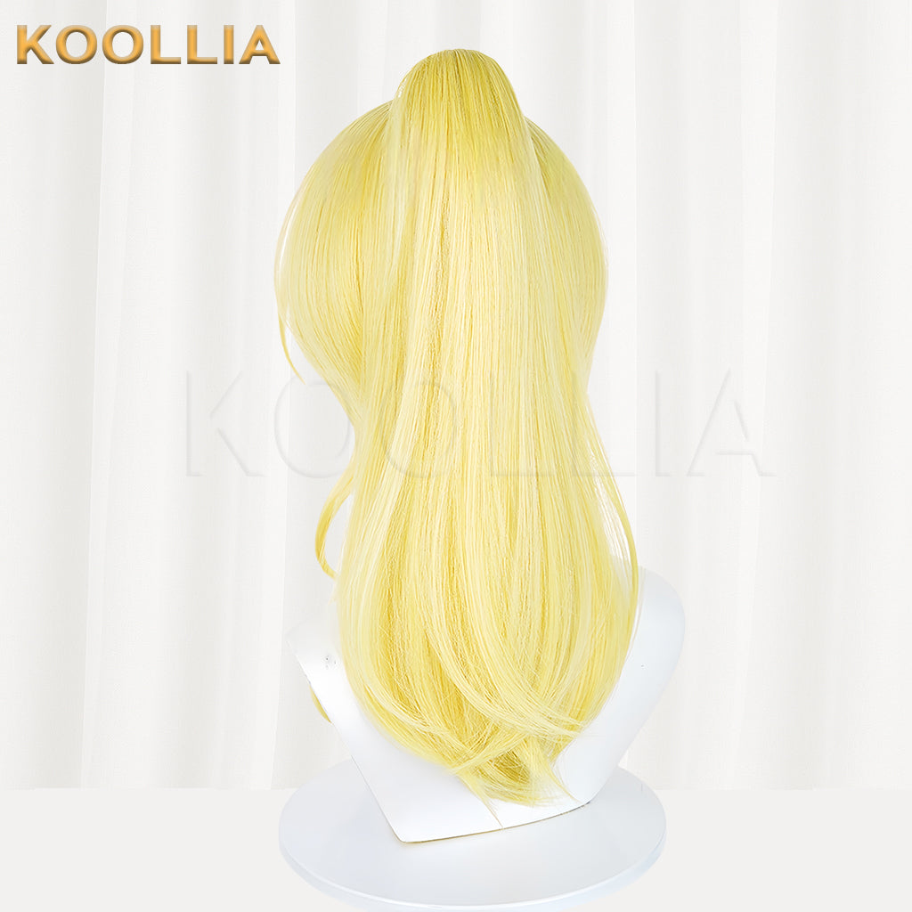 Love Live! Eli Ayase Short Yellow Hair Basic Wig