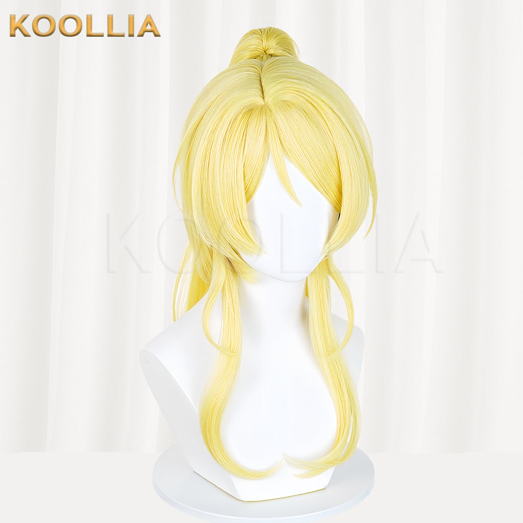 Love Live! Eli Ayase Short Yellow Hair Basic Wig