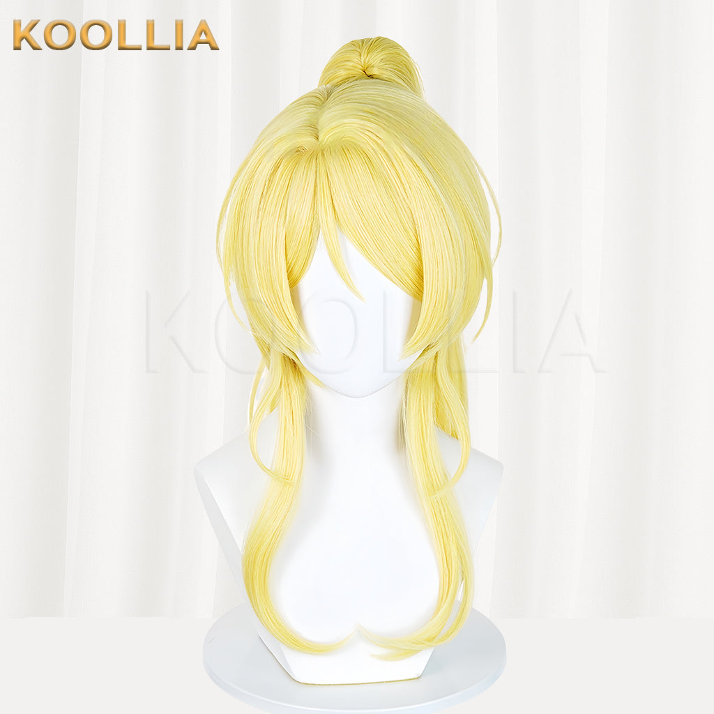 Love Live! Eli Ayase Short Yellow Hair Basic Wig