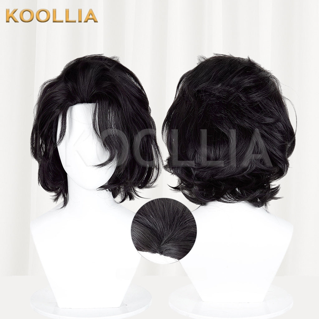 Delta Force Elie de Montbel Short Black Hair Basic Wig