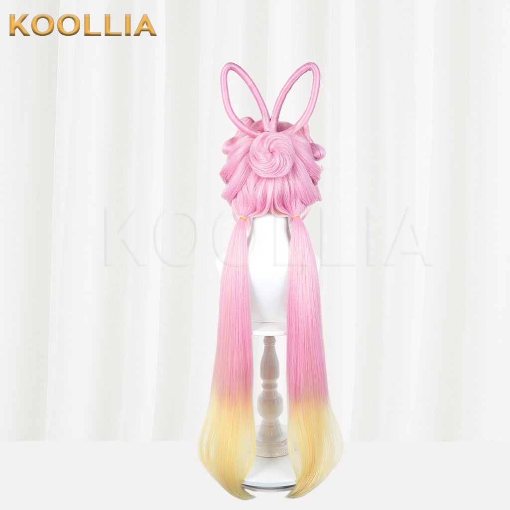 Honkai Impact 3 Elysia Glistening Moon Long Mix Hair Basic Wig