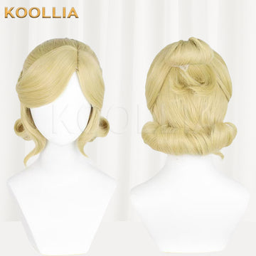 IdentityV Doctor Emily Dyer(Bamboo Guardian) Short Blonde Hair Basic Wig - KOOLLIA