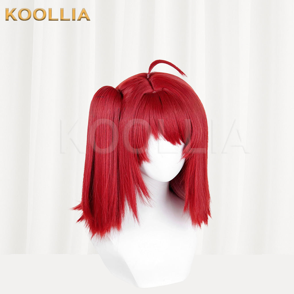 Arknights Exusiai the New Covenant Long Red Hair Basic Wig