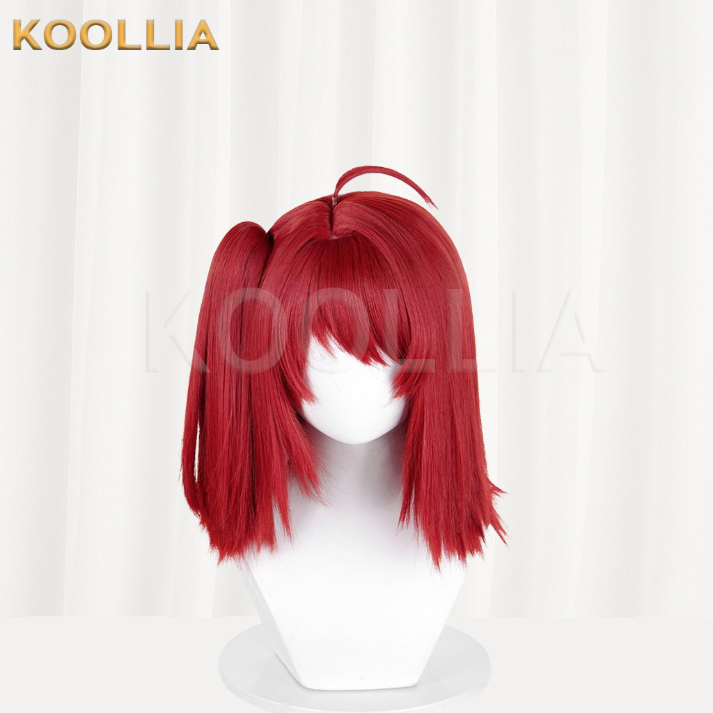Arknights Exusiai the New Covenant Long Red Hair Basic Wig