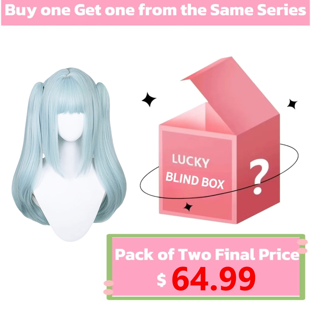 Genshin Impact Faruzan Long Blue Hair Basic Wig
