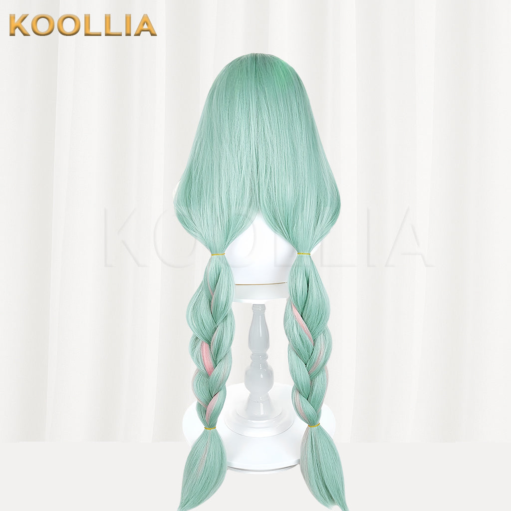 Wuthering Waves Phrolova Long Green Hair Basic Wig