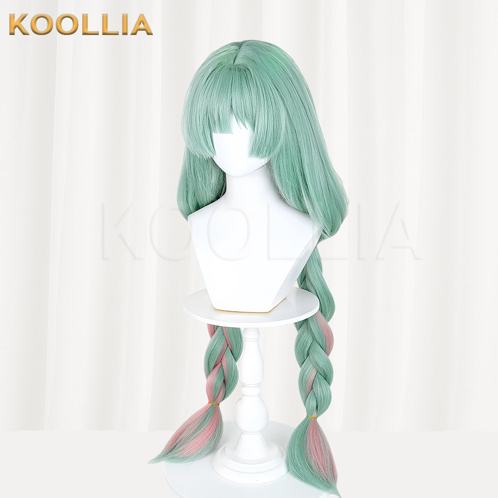 Wuthering Waves Phrolova Long Green Hair Basic Wig