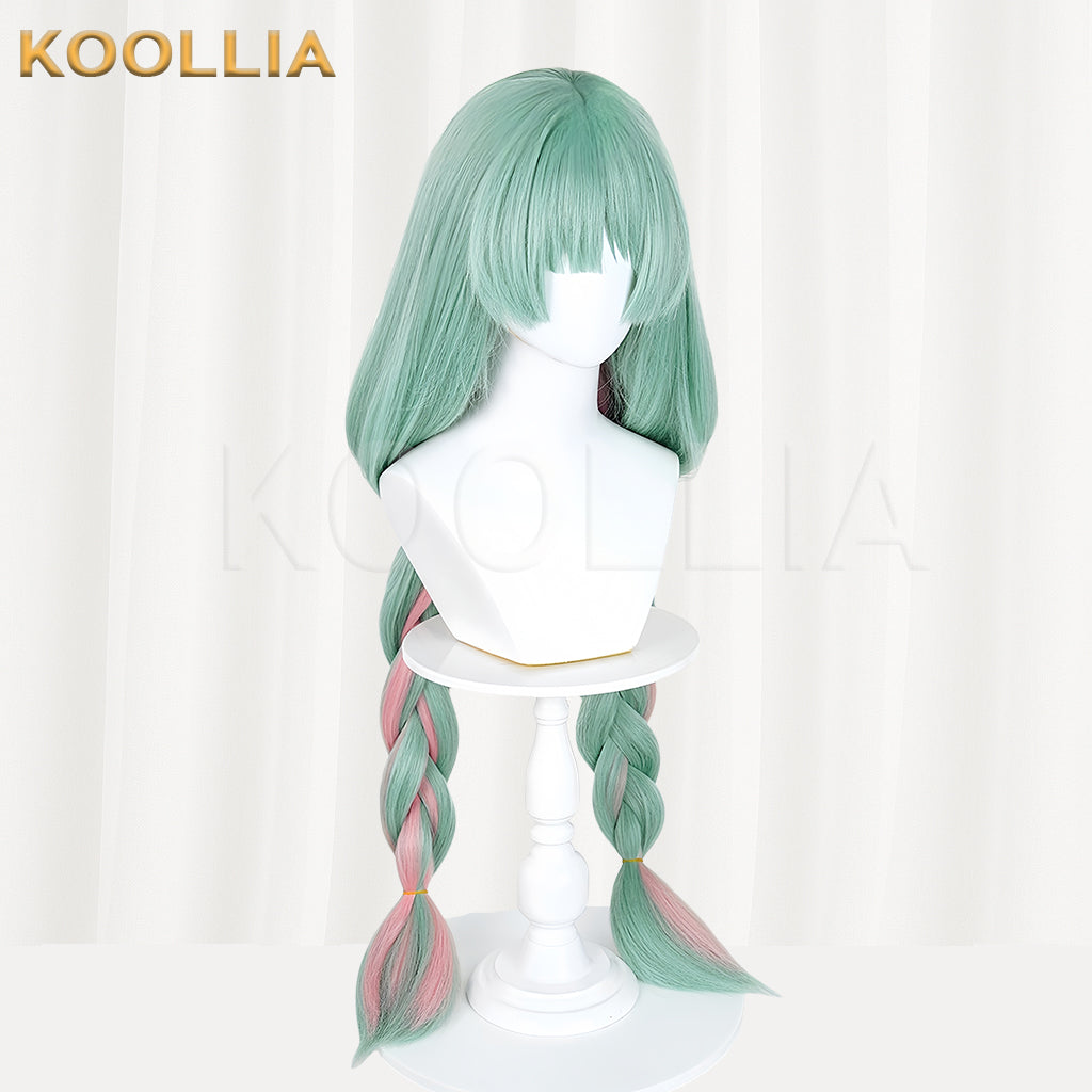 Wuthering Waves Phrolova Long Green Hair Basic Wig