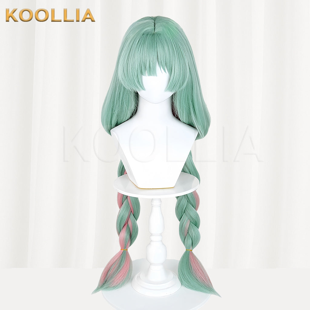 Wuthering Waves Phrolova Long Green Hair Basic Wig