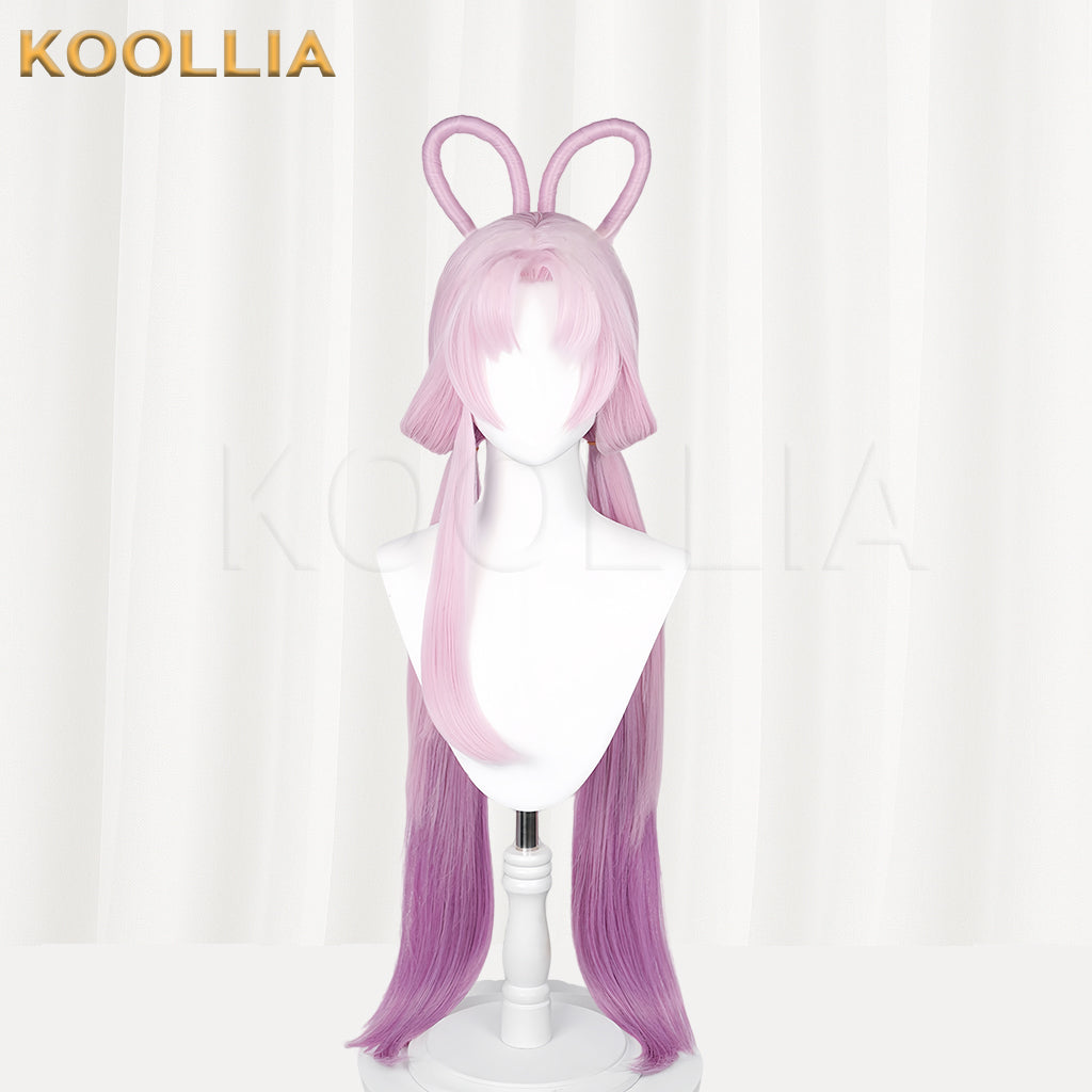 Honkai: Star Rail Fuxuan Long Pink Hair Basic Wig