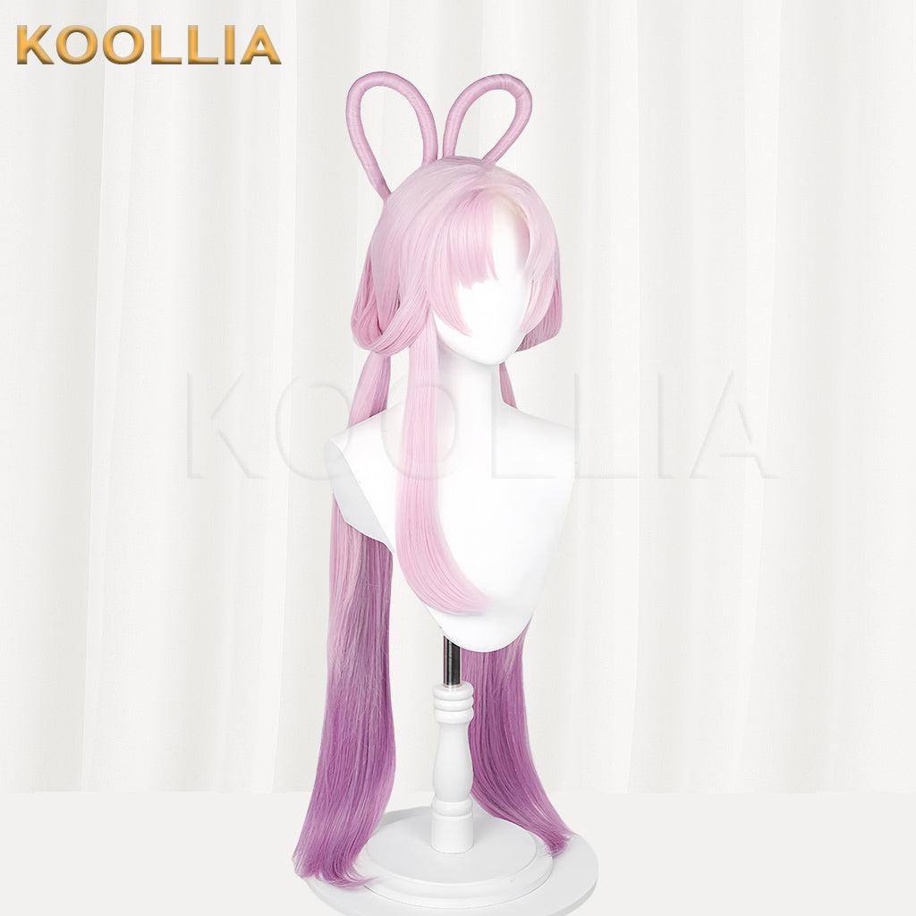 Honkai: Star Rail Fuxuan Long Pink Hair Basic Wig