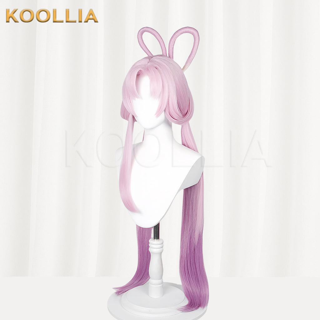 Honkai: Star Rail Fuxuan Long Pink Hair Basic Wig