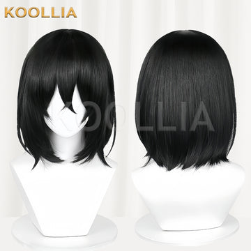 Bungo Stray Dogs Fyodor Short Black Hair Basic Wig - KOOLLIA