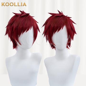 Naruto Gaara Short Red Hair Basic Wig - KOOLLIA