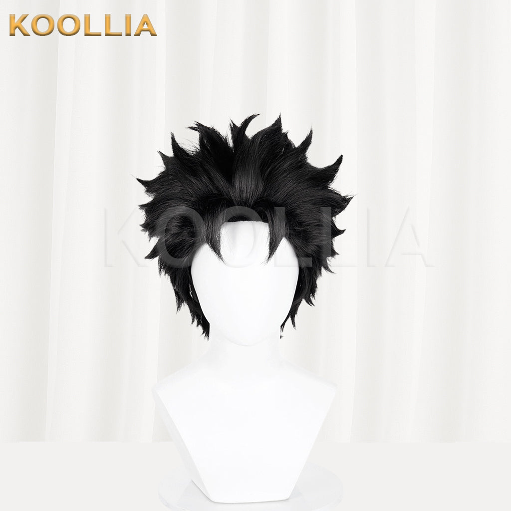 Identity Ⅴ Ganji Gupta Short Black Hair Basic Wig
