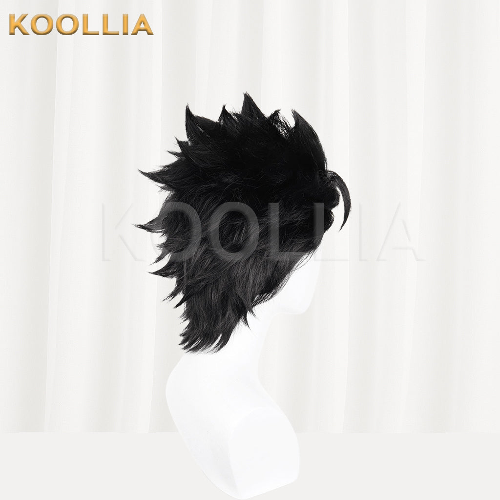 Identity Ⅴ Ganji Gupta Short Black Hair Basic Wig