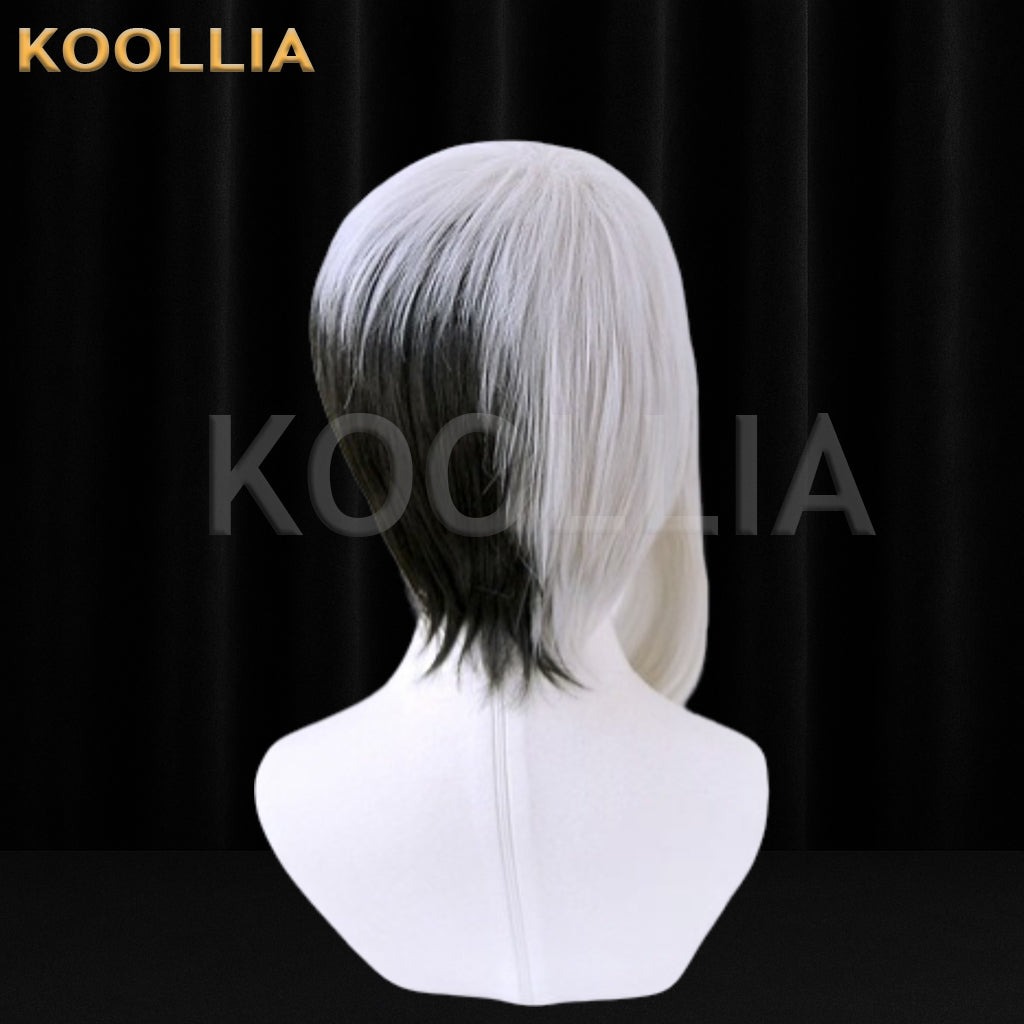 Dr.STONE Asagiri Gen Long Mix Hair Basic Wig