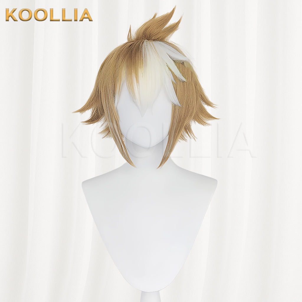 Genshin Impact Gorou Short Brown Hair Basic Wig