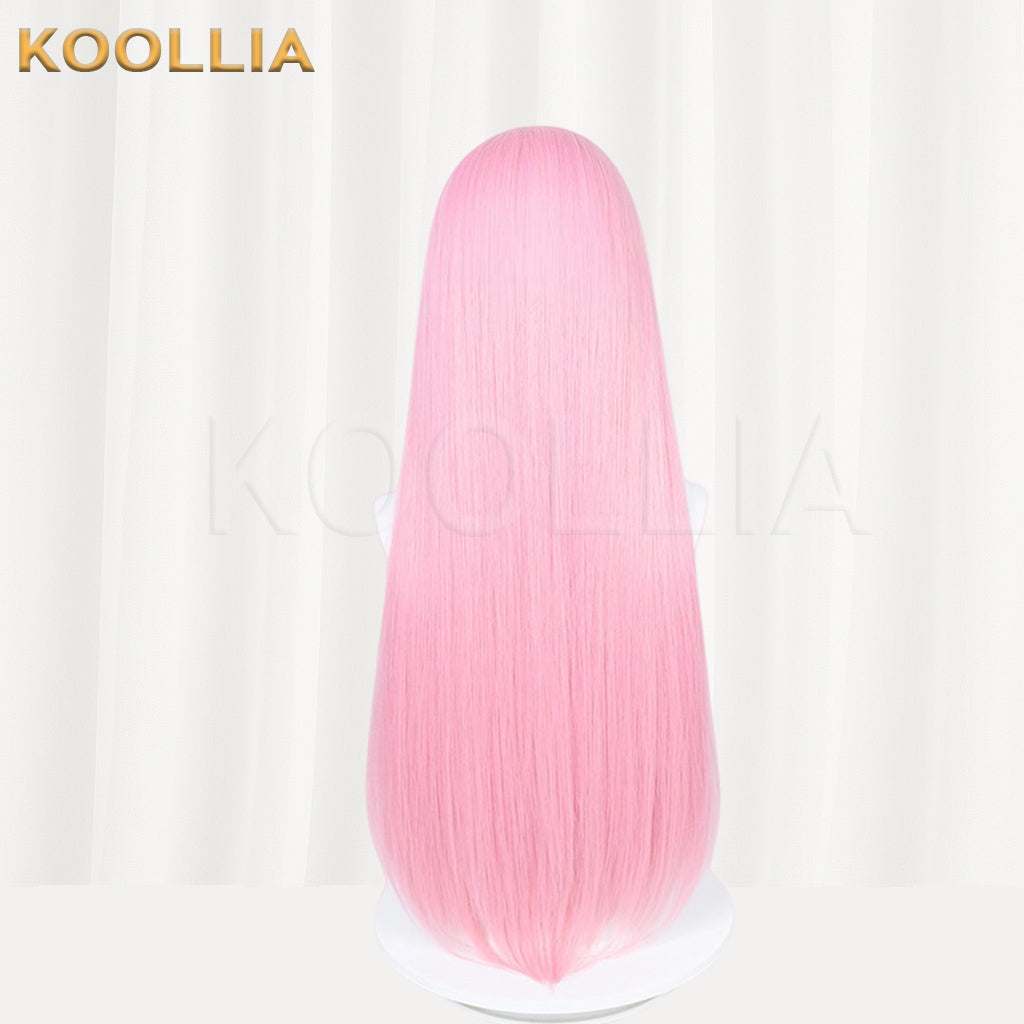 Bocchi The Rock Gotō Hitori Long Pink Hair Basic Wig