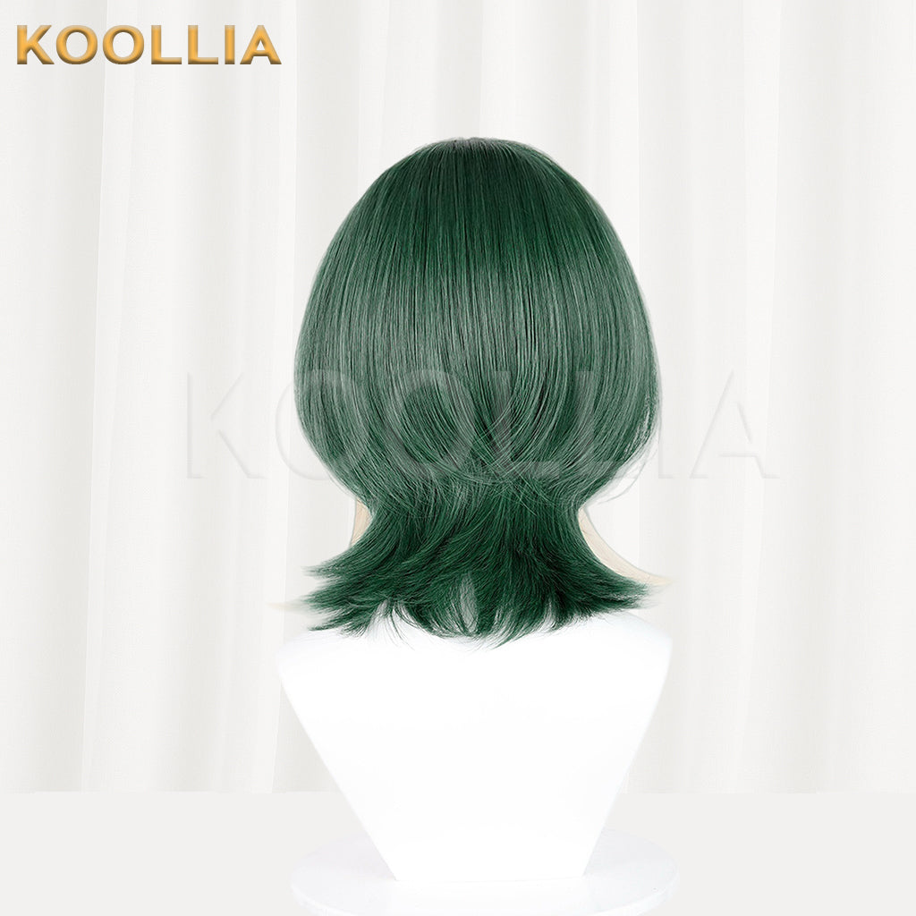 Gachiakuta Guita Short Green Hair Basic Wig