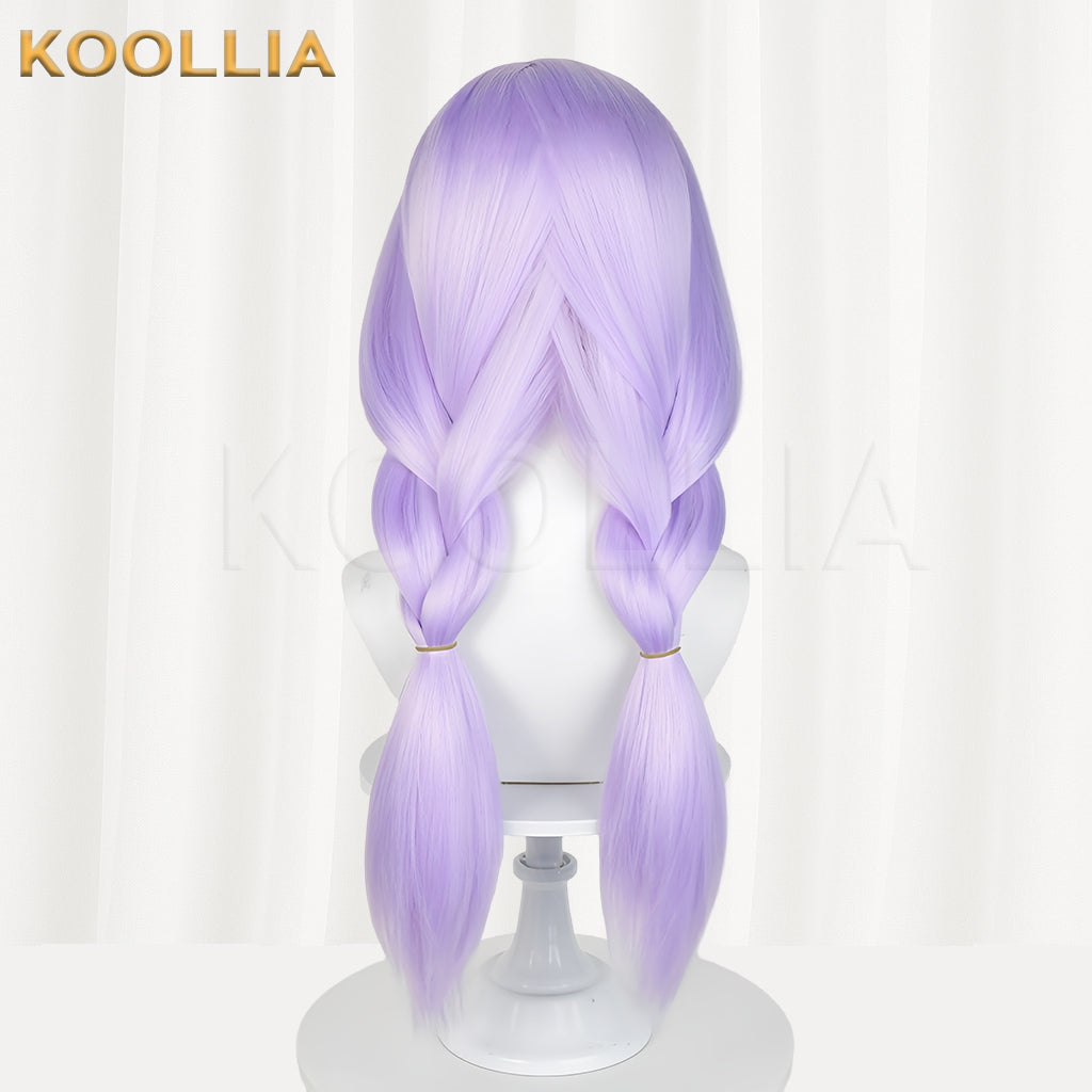 Blue Archive Hakari Atsuko Long Purple Hair Basic Wig