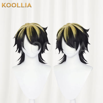 Tokyo Revengers Hanemiya Kazutora Short Mix Hair Basic Wig - KOOLLIA