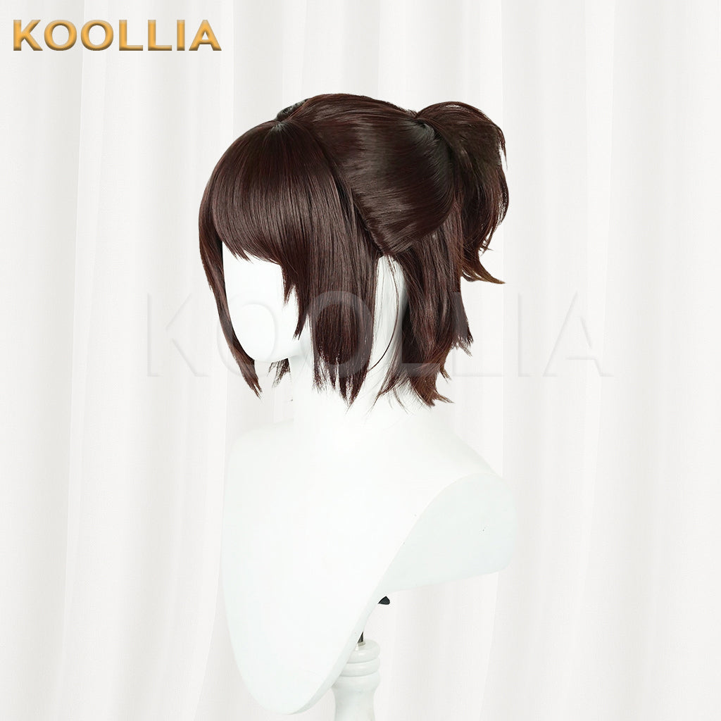 Attack on Titan Hange Zoe Short Brown Hair Basic Wig