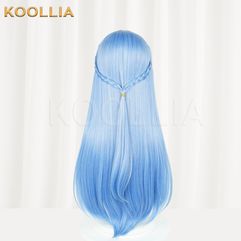 NIKKE:The Goddess of Victory Helen Long Blue Hair Basic Wig