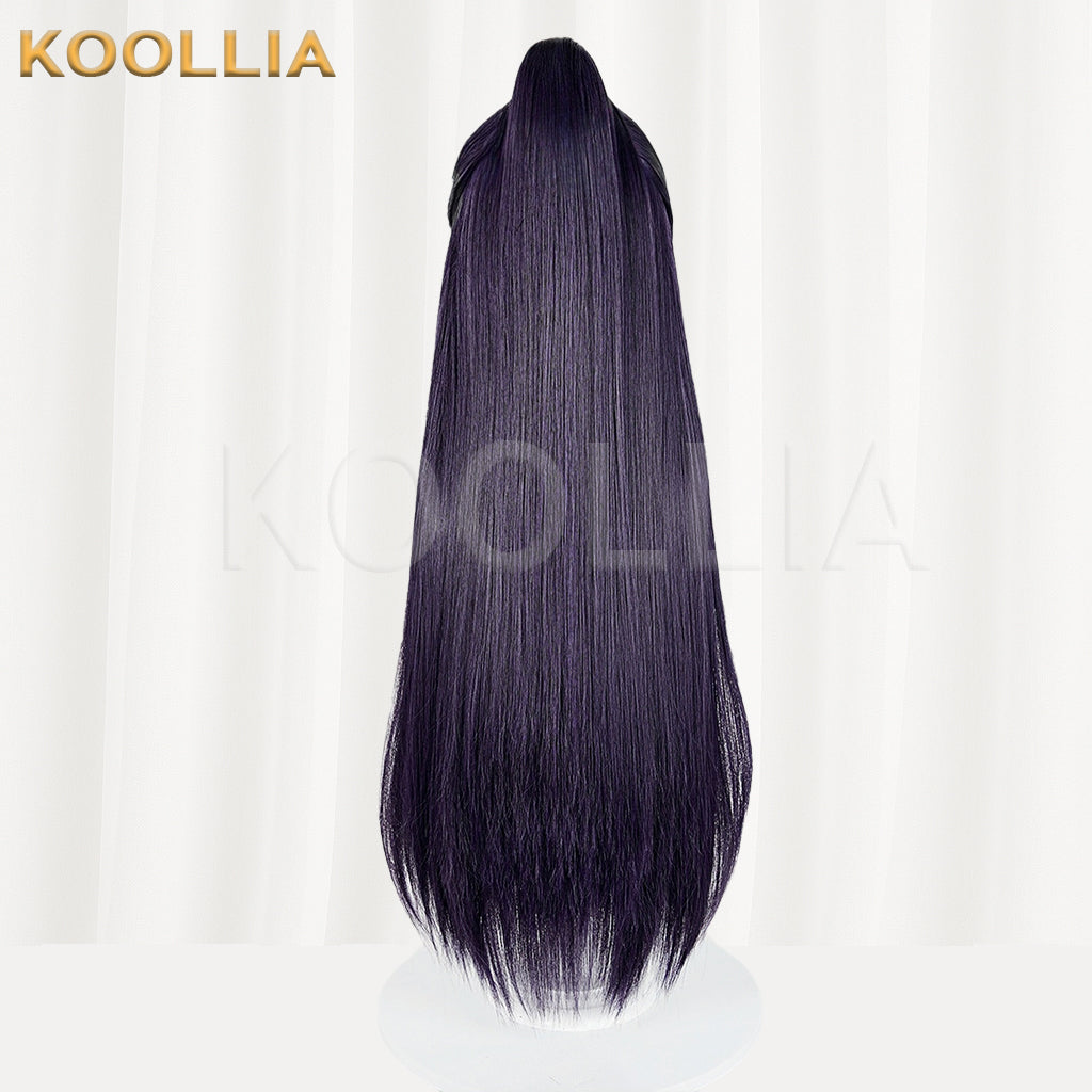 Limbus Company Hong Lu Long Purple Hair Basic Wig