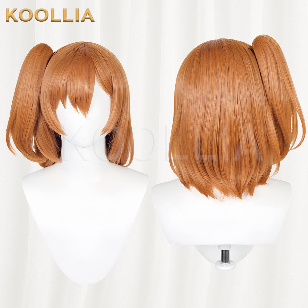 Love Live! School idol project Honoka Kousaka Long Brown Hair Basic Wig