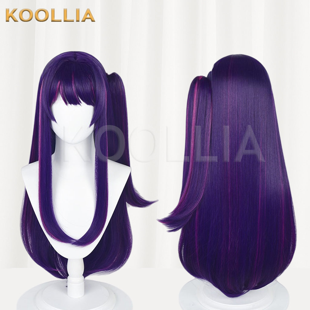 Oshi no Ko Hoshino Ai Long Purple Hair Basic Wig