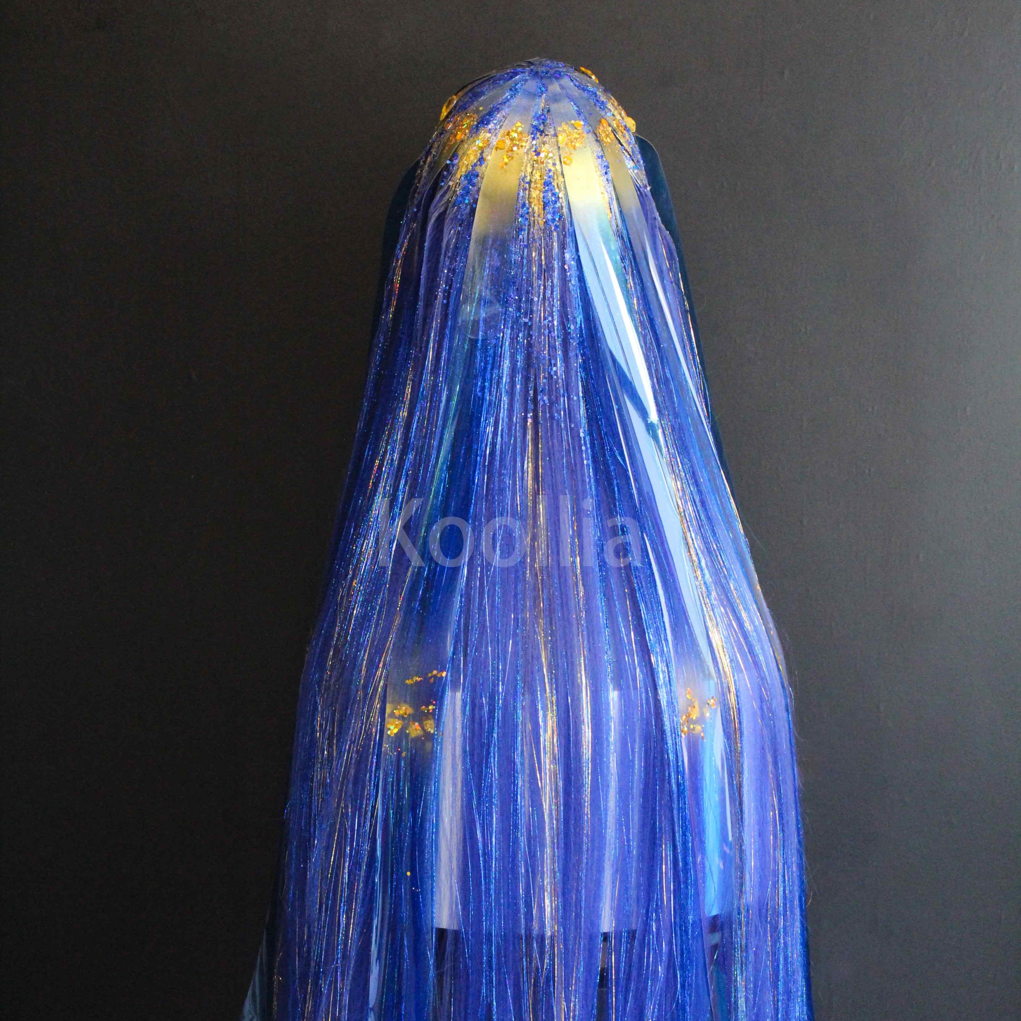 Land of the Lustrous Lapis lazuli Commission Wig