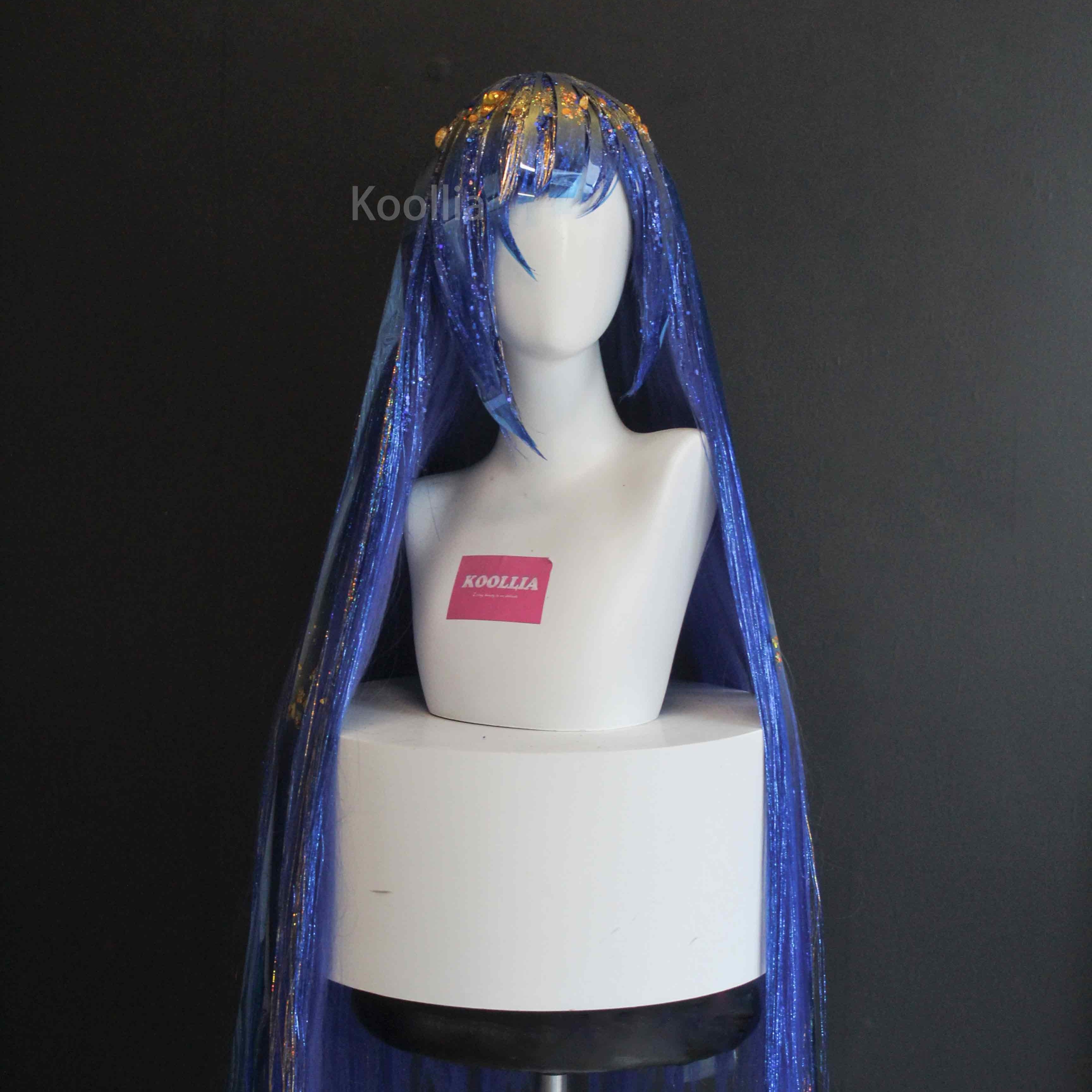Land of the Lustrous Lapis lazuli Commission Wig