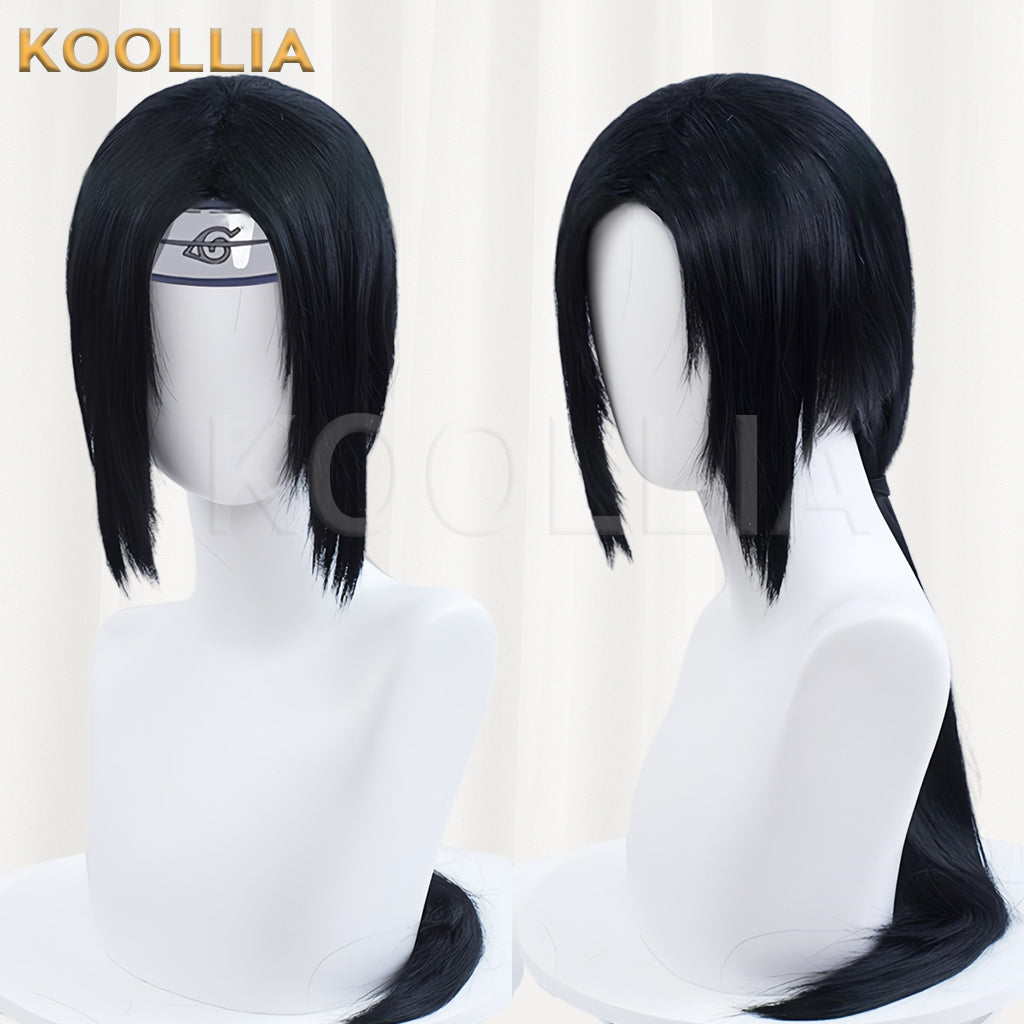 Naruto Uchiha Itachi Long Black Hair Basic Wig