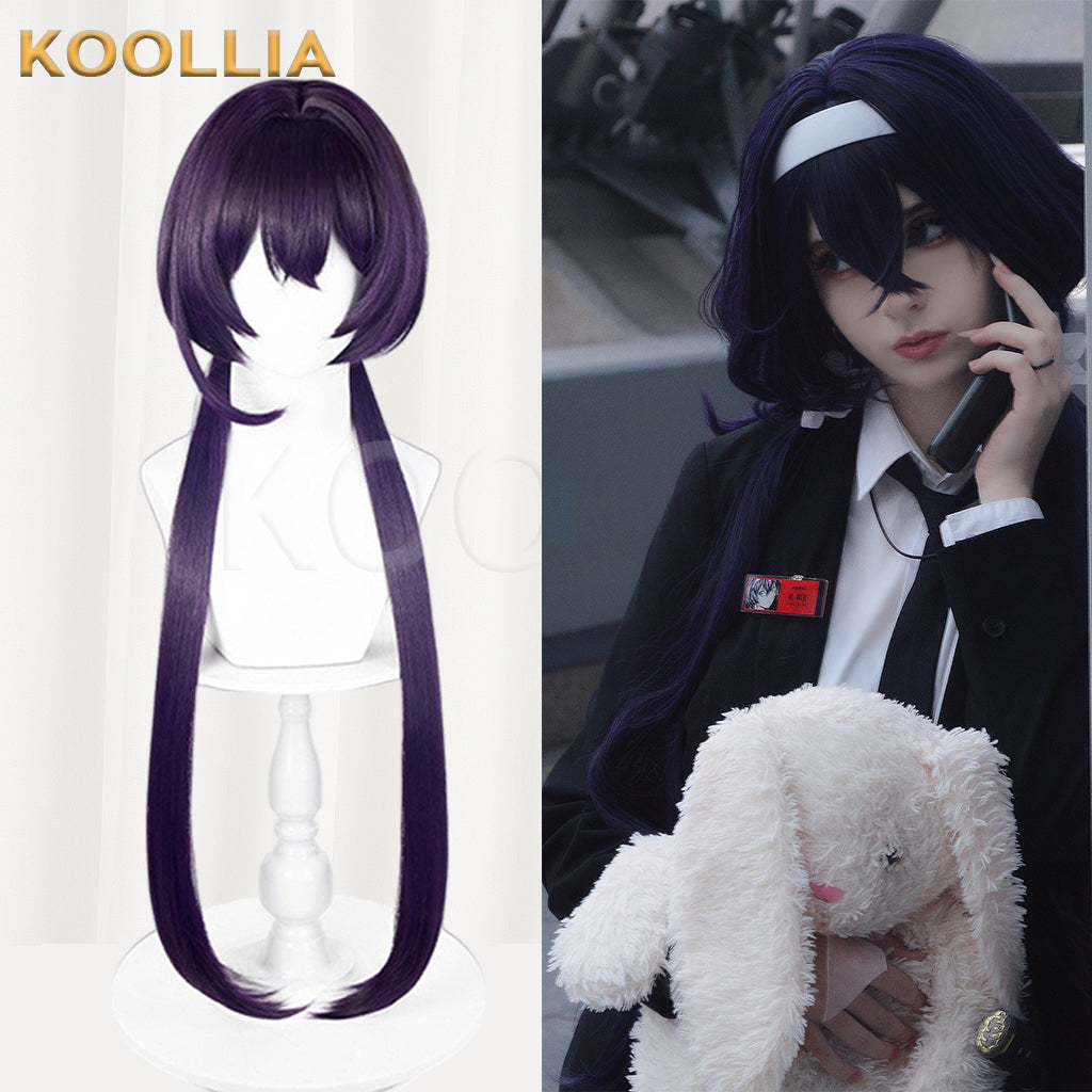 Bungo Stray Dogs Izumi Kyouka Lange lila Haare Basic Perücke