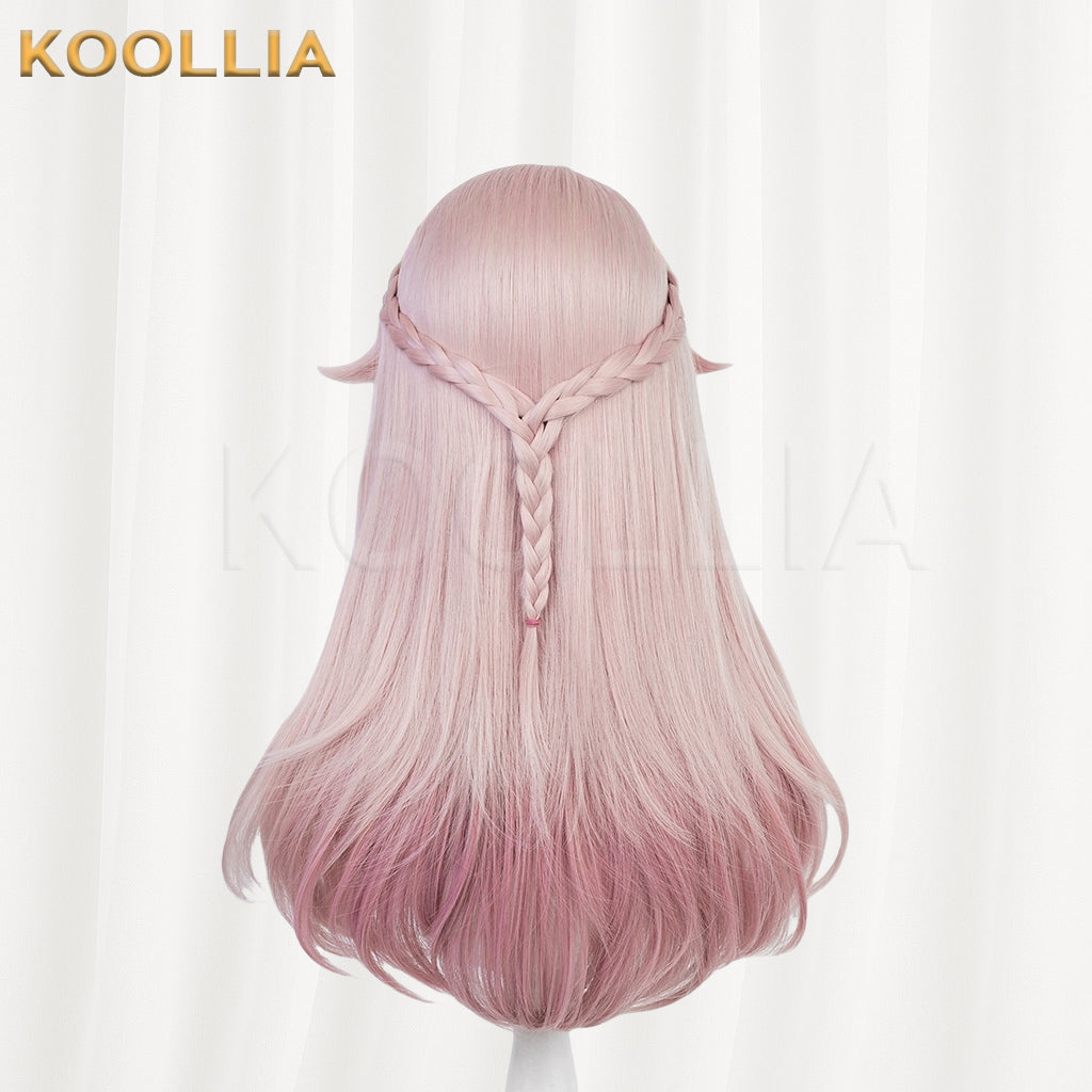 Honkai: Star Rail Jiao qiu Long Pink Hair Basic Wig