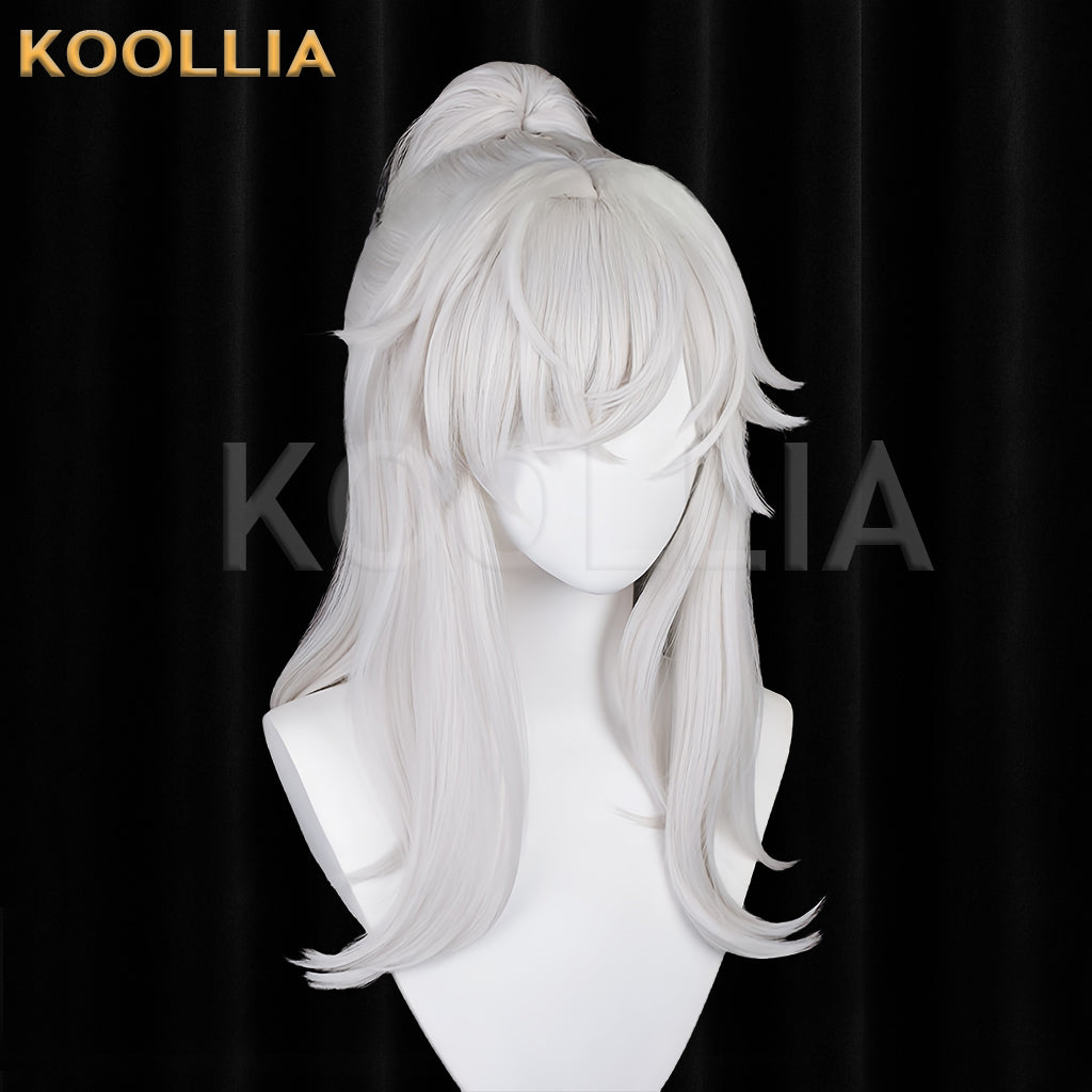 Honkai: Star Rail Jing Yuan Long White Hair Basic Wig