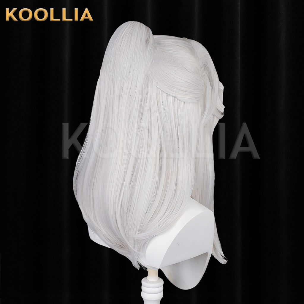 Honkai: Star Rail Jing Yuan Long White Hair Basic Wig