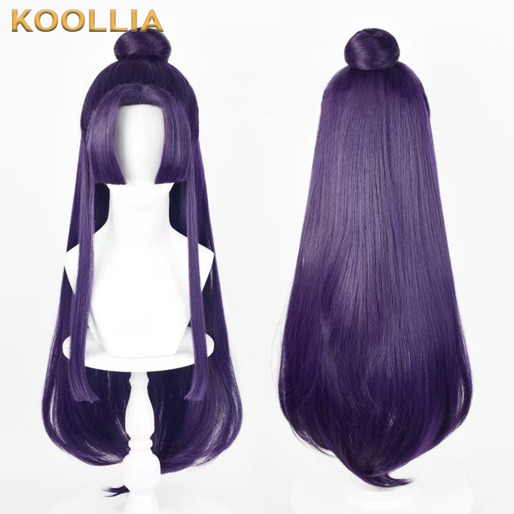 The Apothecary Diaries Jinshi Long Purple Hair Basic Wig