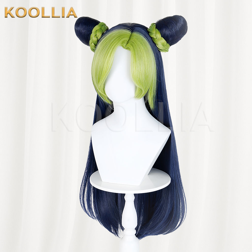 JoJo's Bizarre Adventure Jolyne Cujoh Short/Long Mix Hair Basic Wig